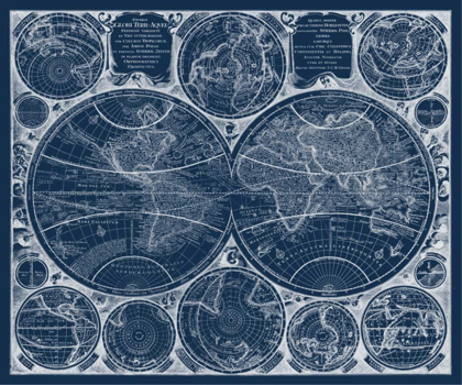 Picture of WORLD GLOBES BLUEPRINT