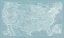 Picture of US MAP ON AQUA