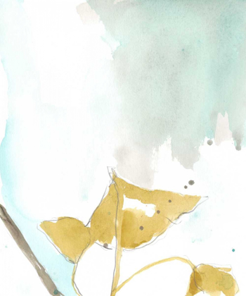 Picture of GINKGO ON DUSTY TEAL III