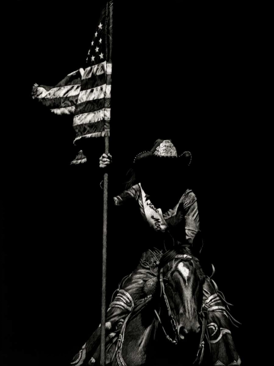 Picture of SCRATCHBOARD RODEO VI