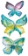 Picture of JEWELED BUTTERFLIES III
