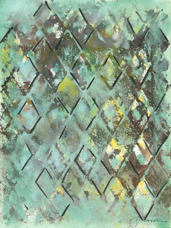 Picture of LATTICE IN GREEN I