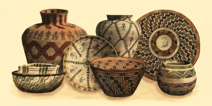 Picture of HAND WOVEN BASKETS VI