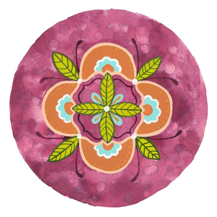 Picture of MAROON MANDALA II