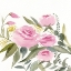 Picture of ROSEBUD WATERCOLOR II