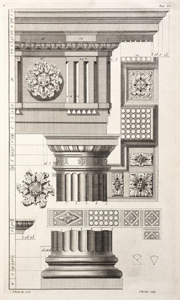 Picture of COLUMN AND ROSETTES