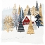 Picture of CHRISTMAS CHALET I