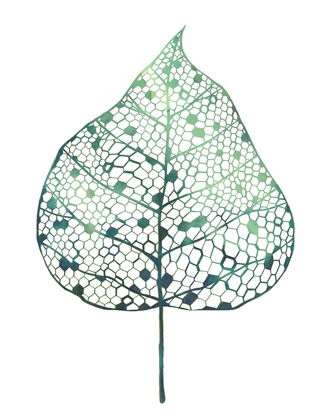 Picture of VEILED LEAF I