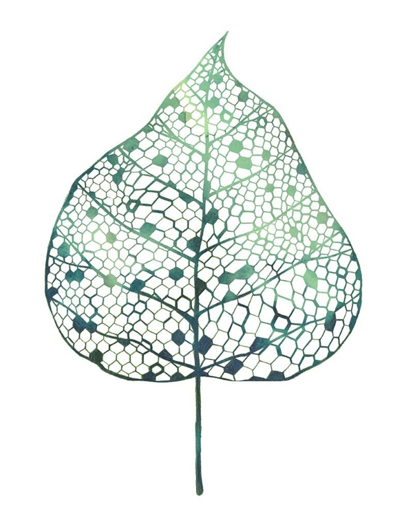 Picture of VEILED LEAF I