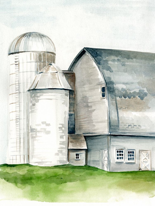 Picture of WATERCOLOR BARN II