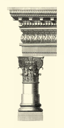 Picture of BANDW COLUMN AND CORNICE I