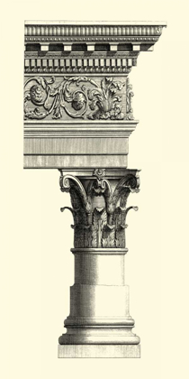 Picture of BANDW COLUMN AND CORNICE II