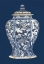 Picture of BLUE AND WHITE PORCELAIN VASE I