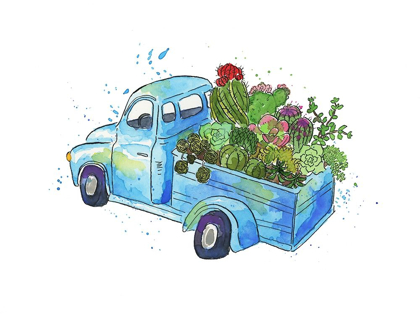 Picture of FLOWER TRUCK I
