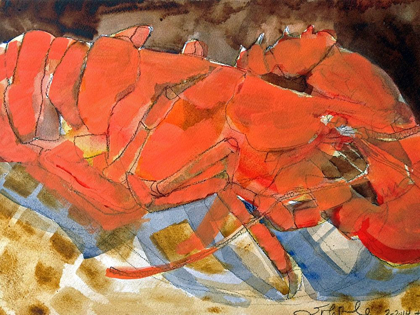 Picture of ABSTRACT LOBSTER III