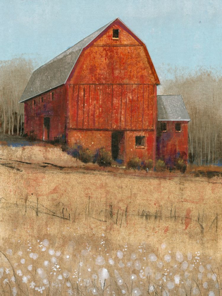 Picture of RED BARN VIEW I