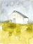 Picture of WHITE BARN ON CITRON I