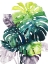 Picture of TWILIGHT PALMS IV