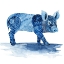 Picture of COBALT FARM ANIMALS II