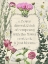 Picture of PRESSED FLORAL QUOTE III
