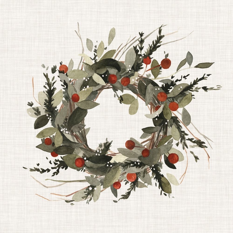 Picture of FARMHOUSE WREATH I