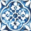 Picture of COBALT TILE I