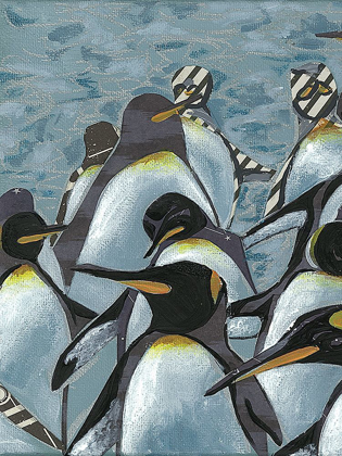 Picture of COLONY OF PENGUINS I