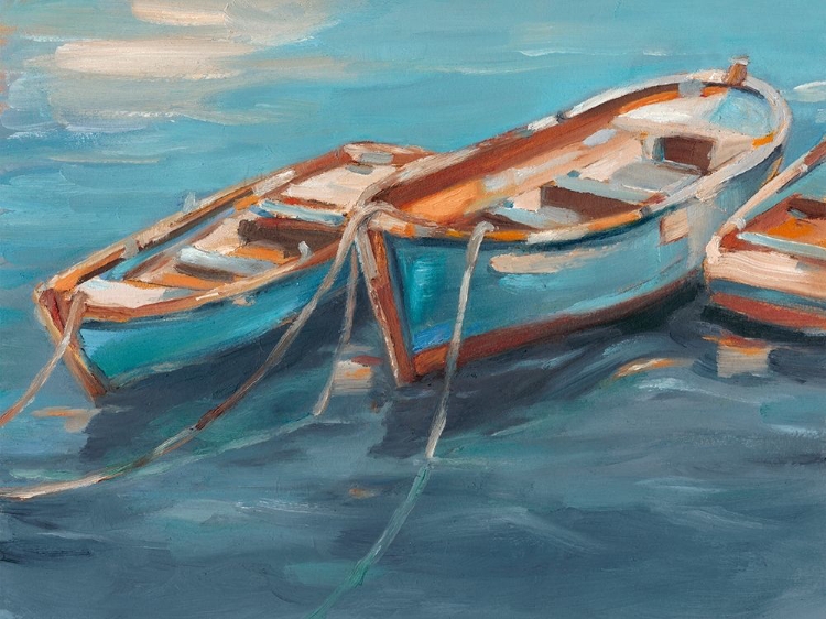 Picture of TETHERED ROW BOATS I