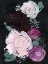 Picture of DARK AND DREAMY FLORAL I