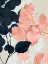 Picture of INDIGO AND BLUSH LEAVES II
