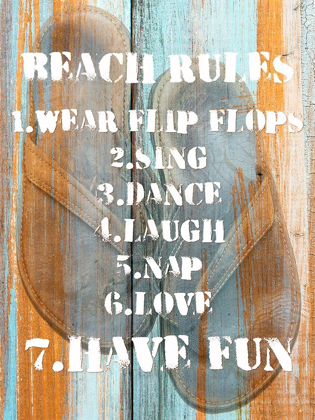 Picture of BEACH RULES I