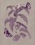 Picture of NATURE STUDY IN PLUM AND TAUPE I