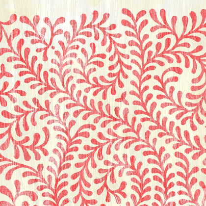 Picture of WEATHERED PATTERNS IN RED III