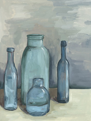 Picture of STILL LIFE WITH BOTTLES I