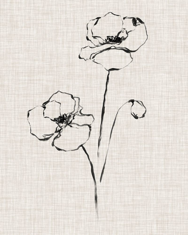 Picture of FLORAL INK STUDY III