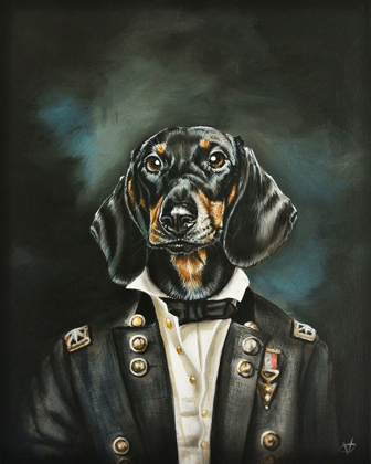 Picture of DISTINGUISHED DACHSHUND