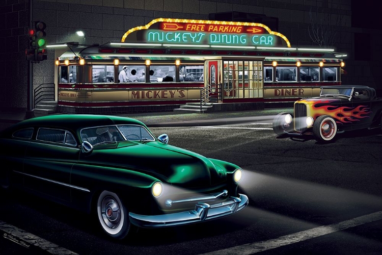 Picture of DINERS AND CARS II