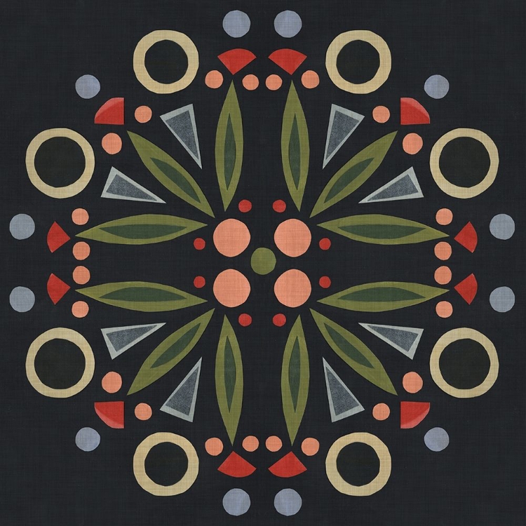 Picture of FOLK MANDALA I