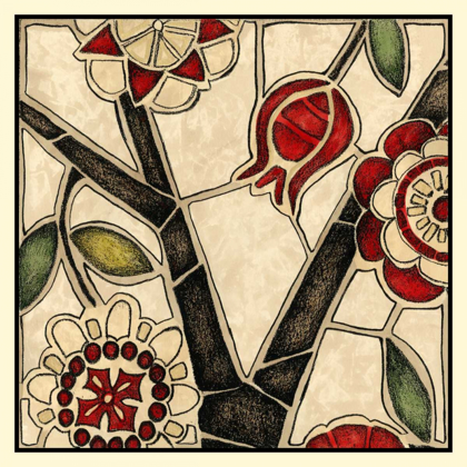 Picture of FLORAL MOSAIC I