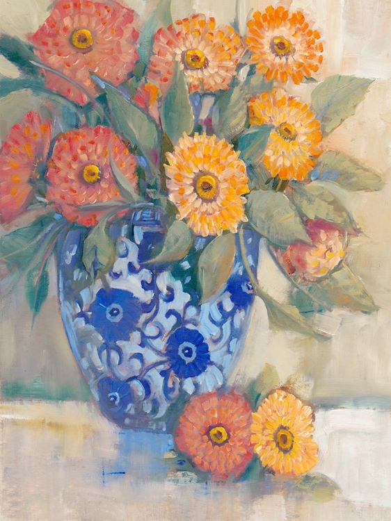 Picture of ORIENTAL BOUQUET I