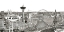 Picture of VEGAS SKYLINE IN BANDW