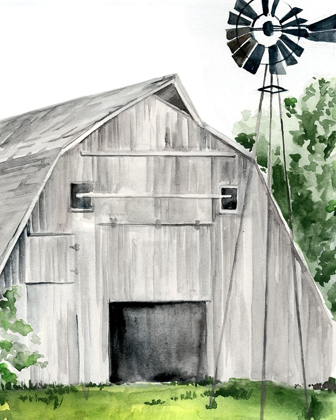 Picture of WEATHERED BARN II