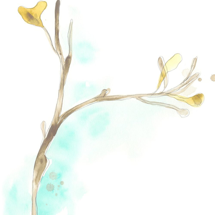 Picture of TEAL AND OCHRE GINKO IV