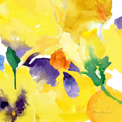 Picture of WATERCOLOR FLOWER COMPOSITION V