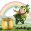 Picture of LEPRECHAUNS RAINBOW I