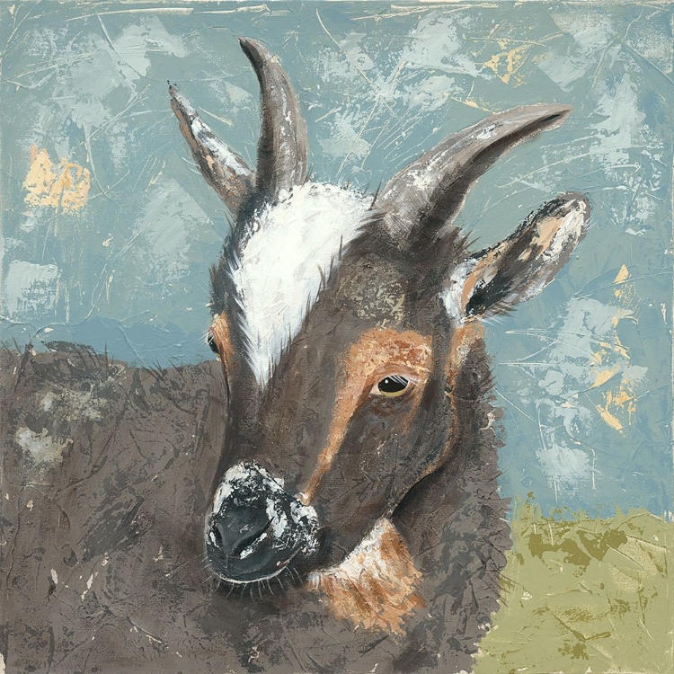 Picture of FARM LIFE-GREY GOAT