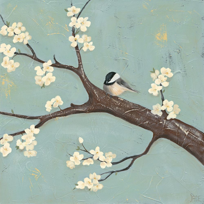 Picture of CHICKADEE AND DOGWOOD II