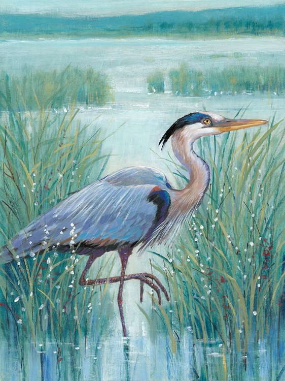 Picture of WETLAND HERON I