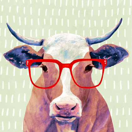 Picture of BESPECTACLED BOVINE I