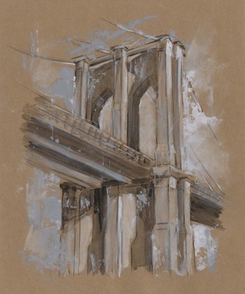 Picture of BRUSHWORK ARCHITECTURE STUDY III